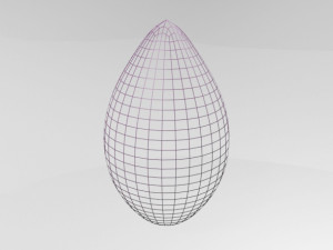 makeup sponge 01 3D Model