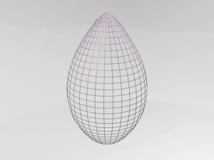 Makeup sponge 01 3D Model