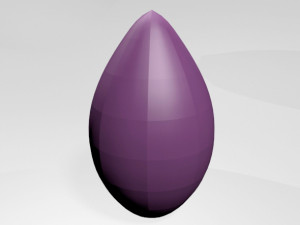 makeup sponge 01 3D Model