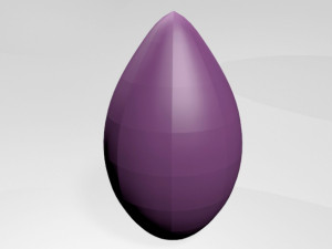 makeup sponge 01 3D Model
