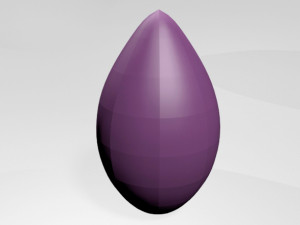 makeup sponge 01 3D Model