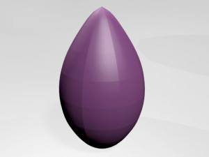 makeup sponge 01 3D Model