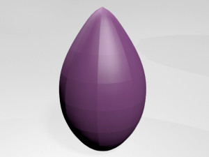 makeup sponge 01 3D Model