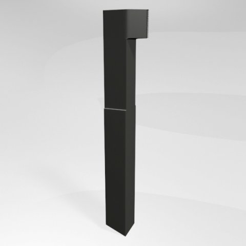 hair trimmer 04 3D Model .c4d .max .obj .3ds .fbx .stl .blend 