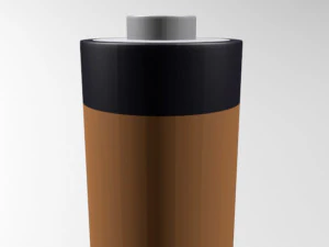 Aa battery 01 3D Model