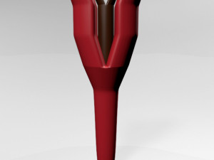 rotating hair curler 01 3D Model