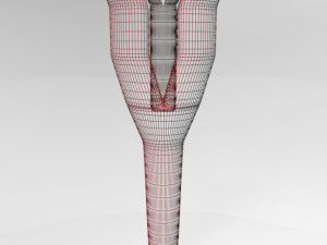 rotating hair curler 01 3D Model