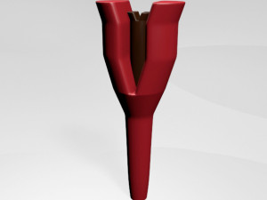 rotating hair curler 01 3D Model