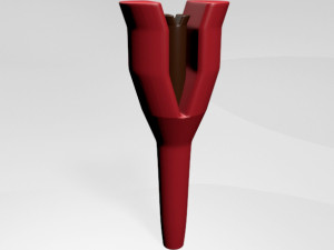 rotating hair curler 01 3D Model
