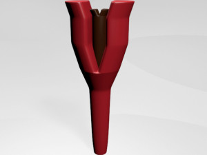 rotating hair curler 01 3D Model
