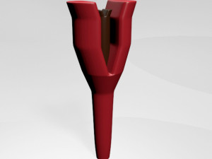 rotating hair curler 01 3D Model