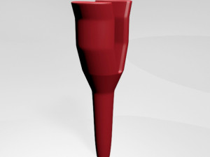 rotating hair curler 01 3D Model