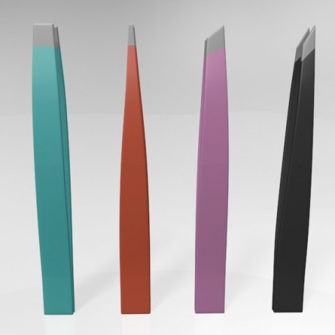 Tweezers 01 Model 3D .c4d .max .obj .3ds .fbx .stl .blend 