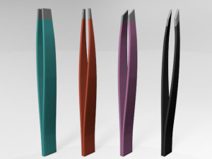 Tweezers 01 Model 3D