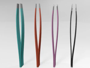 Tweezers 01 3D Model