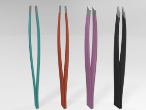 Tweezers 01 Model 3D