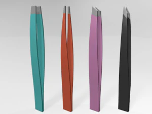 Tweezers 01 3D Model