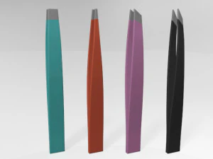 Tweezers 01 3D Model