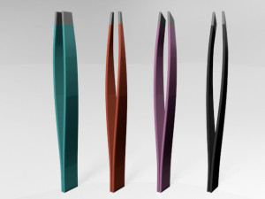 Tweezers 01 Model 3D