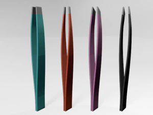 Tweezers 01 3D Model