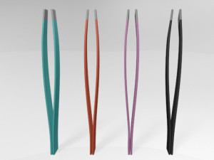 Tweezers 01 Model 3D