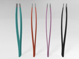 Tweezers 01 3D Model