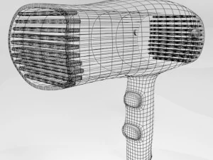 Hair dryer 01 3D Model