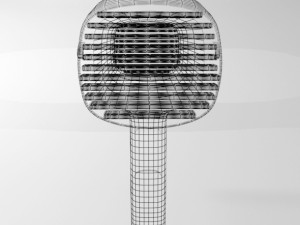 hair dryer 01 3D Model