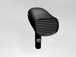 hair dryer 01 3D Model