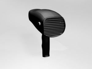 hair dryer 01 3D Model