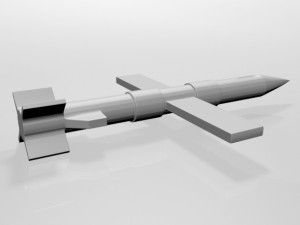 missile 01 3D मॉडल