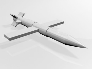 missile 01 3Dモデル