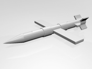 missile 01 3Dモデル