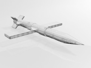 missile 01 3Dモデル