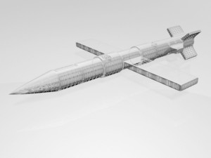 missile 01 3Dモデル