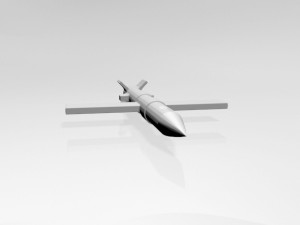 missile 01 3Dモデル