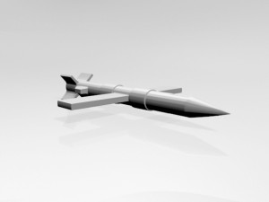 missile 01 3Dモデル
