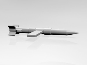 missile 01 3Dモデル