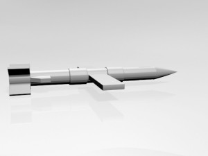 missile 01 3Dモデル