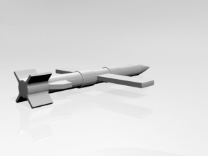 missile 01 3Dモデル