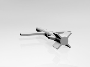 missile 01 3Dモデル