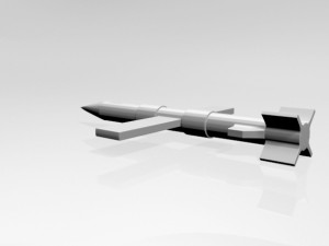 missile 01 3Dモデル
