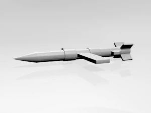 Missile 01 3D Model