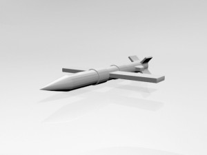 missile 01 3Dモデル