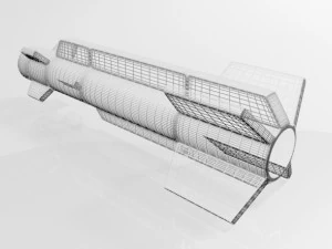 Missile 03 3D Model