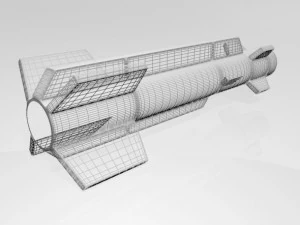 Missile 03 3D Model