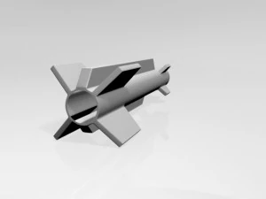 Missile 03 3D Model