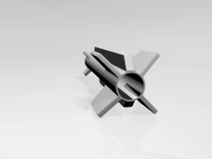 Missile 03 3D Model