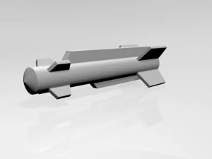 Missile 03 3D Model