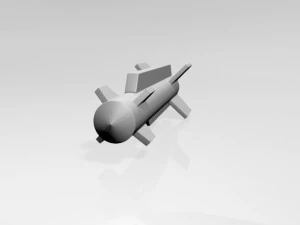 Missile 03 3D Model